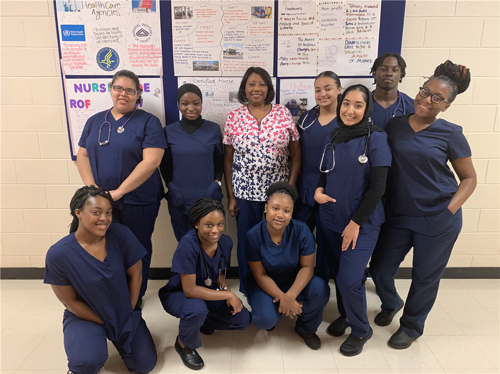 Nursing students Nursing students